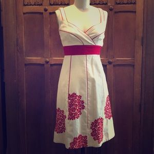 Anthro Floreat embroidered dress